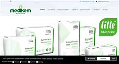 Desktop Screenshot of medikem.si
